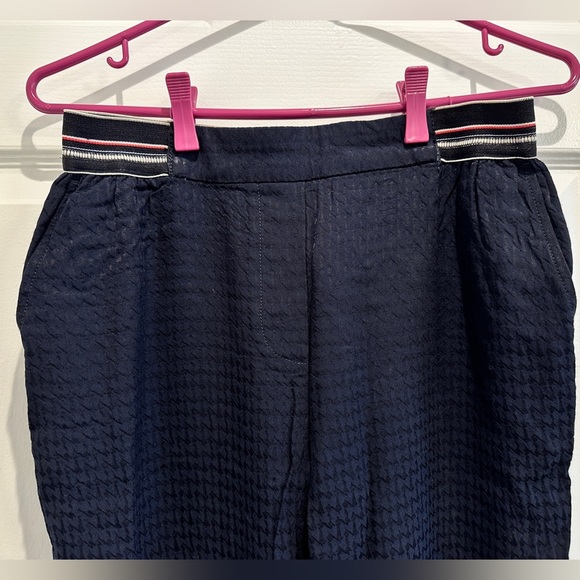 Anthropologie Essential Pull-On Sporty Trouser Navy Blue Size XS‎ - Picture 5 of 7